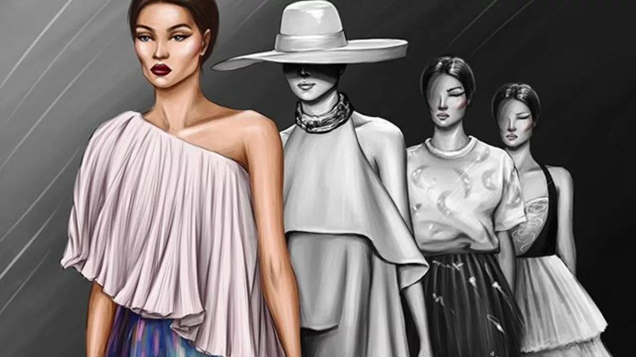 Fashion Illustration and Rendering - Classes on drawing apparel for design communication