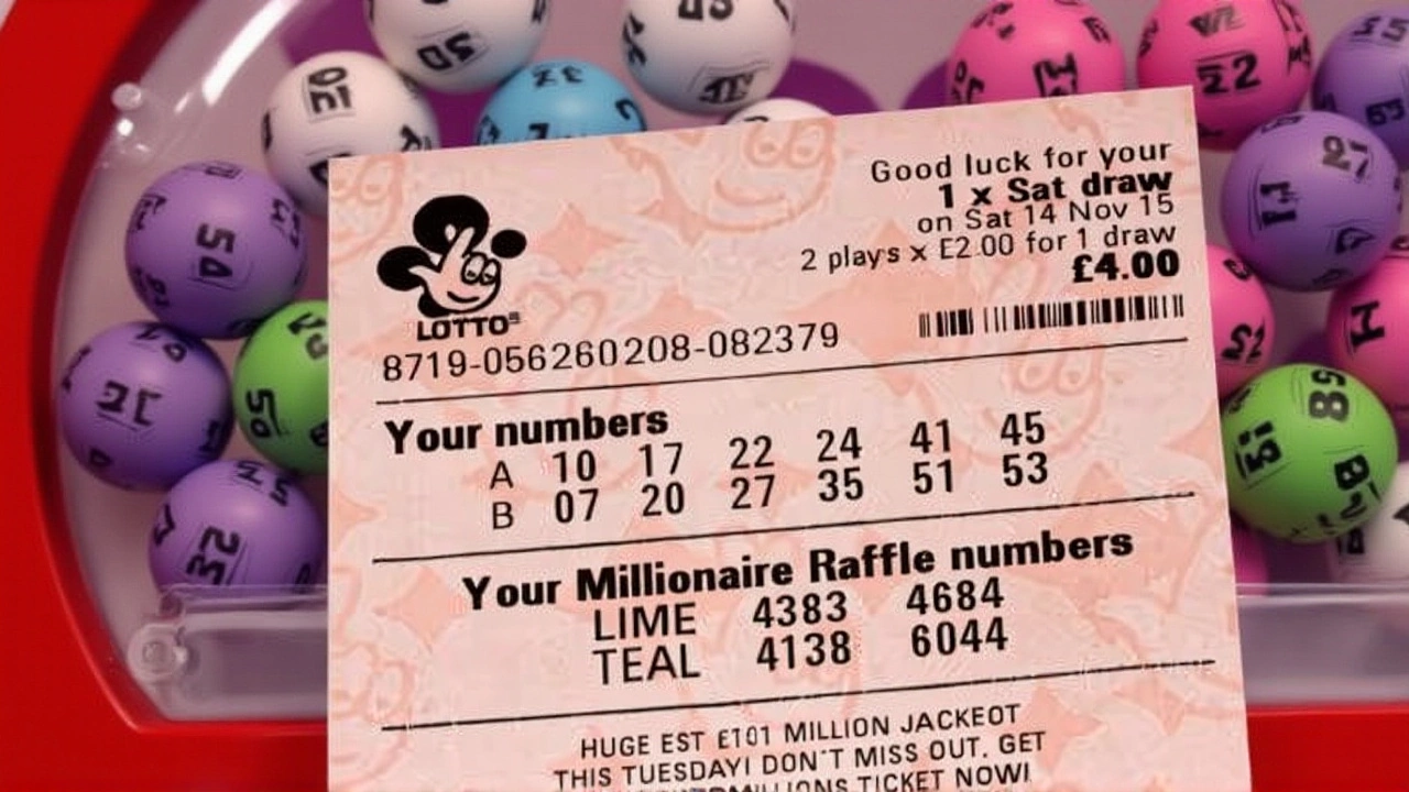 National Lottery Jackpot Rolls Over to £8.7 million as Two New Millionaires Emerge