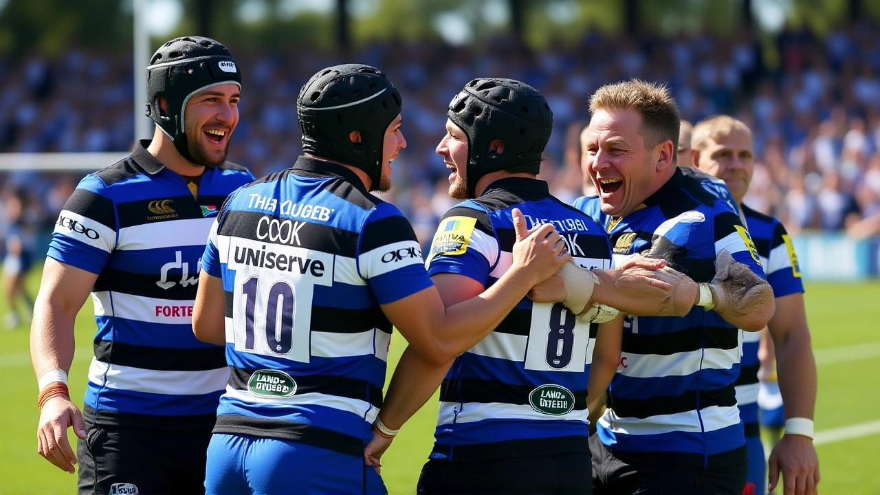 All Blacks XV Crush England A 31-14 in Bath as Bath Rugby Climb to Second in Premiership