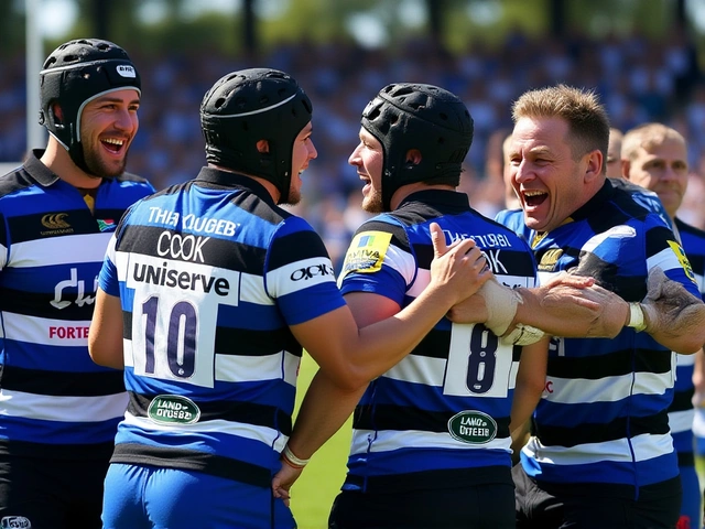 All Blacks XV Crush England A 31-14 in Bath as Bath Rugby Climb to Second in Premiership